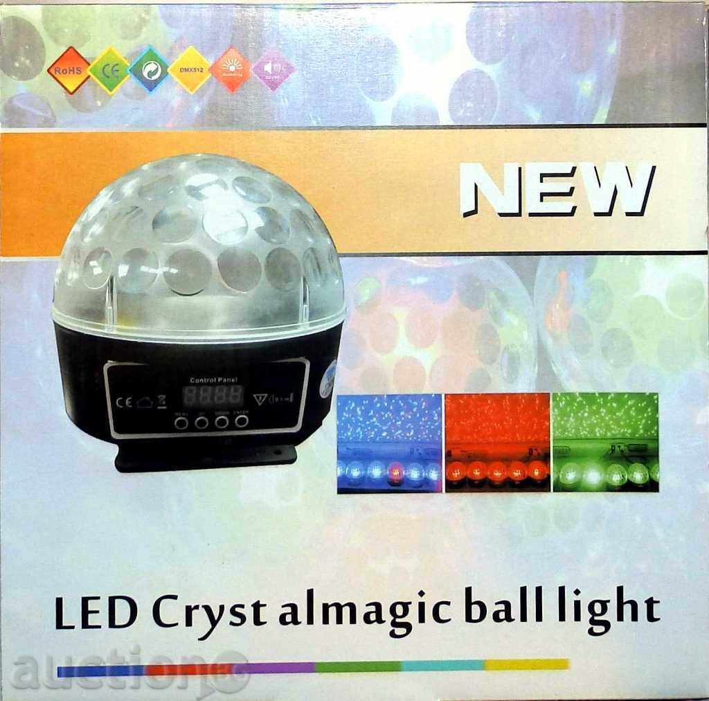 Delivery of Laser ball with flash memory for music Delivery of Laser ball with flash memory for music
