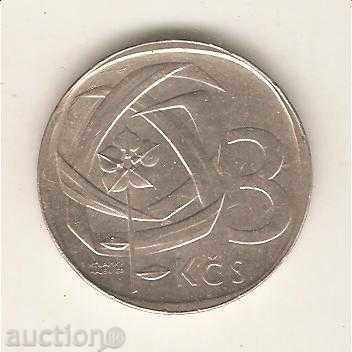 + Czechoslovakia 3 kronas 1968