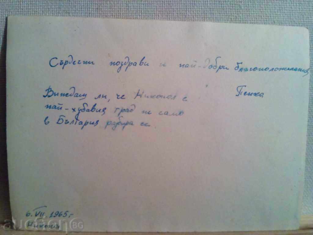 Δημοπρασία Παλιά φωτογραφία-Νικόπολη-1965. Δημοπρασία Παλιά φωτογραφία-Νικόπολη-1965.