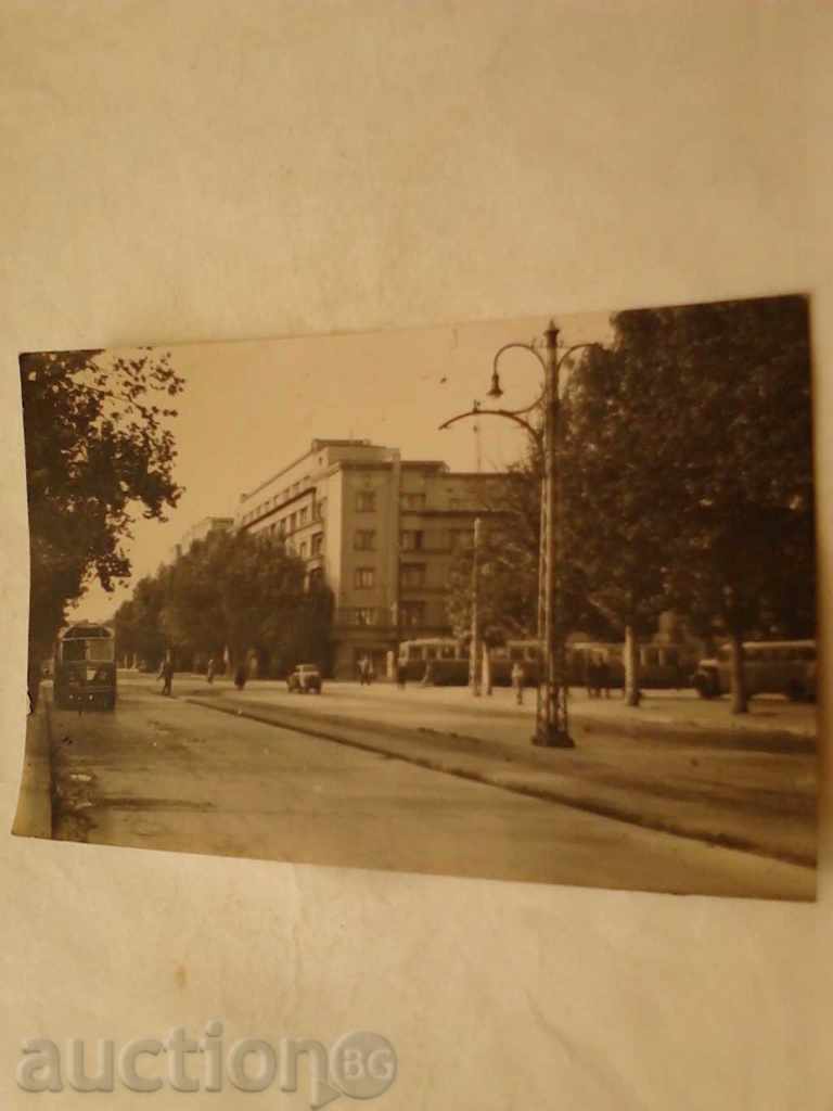 Postcard Beograd Boulevard Crvene Army