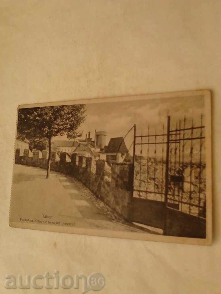 Postcard Tabor Pogled to Kotnov from former fortifications