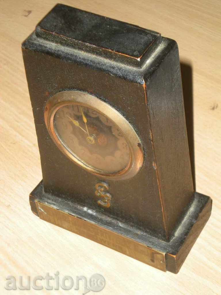 I sell an old German desktop clock.Excellent !!!!!!!!!! - 6