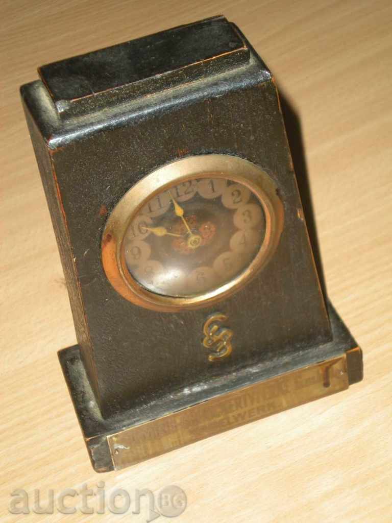 I sell an old German desktop clock.Excellent !!!!!!!!!! - 7