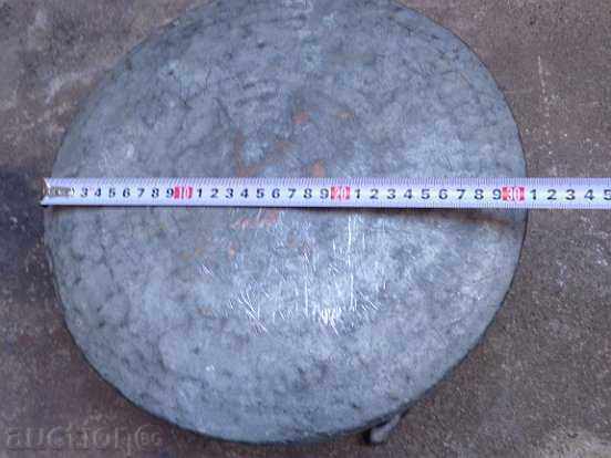 Auction Copper pot, tinned boiler, baker, spoon, spoon Auction Copper pot, tinned boiler, baker, spoon, spoon