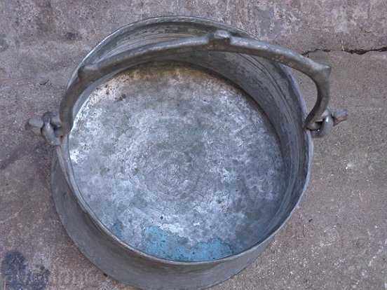 Copper pot, tinned boiler, baker, spoon, spoon - 7 Copper pot, tinned boiler, baker, spoon, spoon - 7