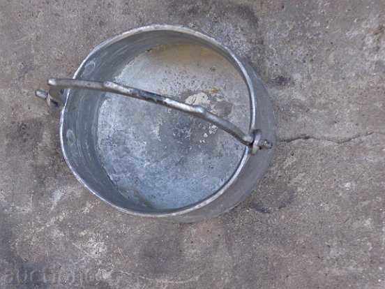 Copper pot, tinned boiler, baker, spoon, spoon - 7 Copper pot, tinned boiler, baker, spoon, spoon - 7