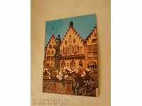 Пощенска картичка Frankfurt am Main Romer 1973