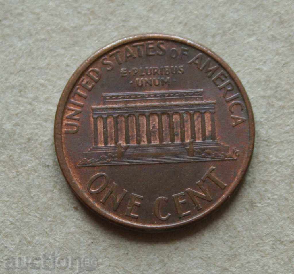 1 cent 1995 D USA cu preț € 0.26 | 0.51 BGN
