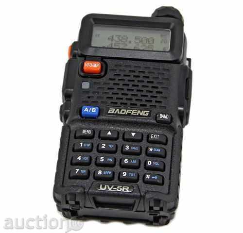 radio station BAOFENG UV-5R - dual band DTMF, CTCSS, DCS with price 69.00 BGN | € 35.28 radio station BAOFENG UV-5R - dual band DTMF, CTCSS, DCS with price 69.00 BGN | € 35.28