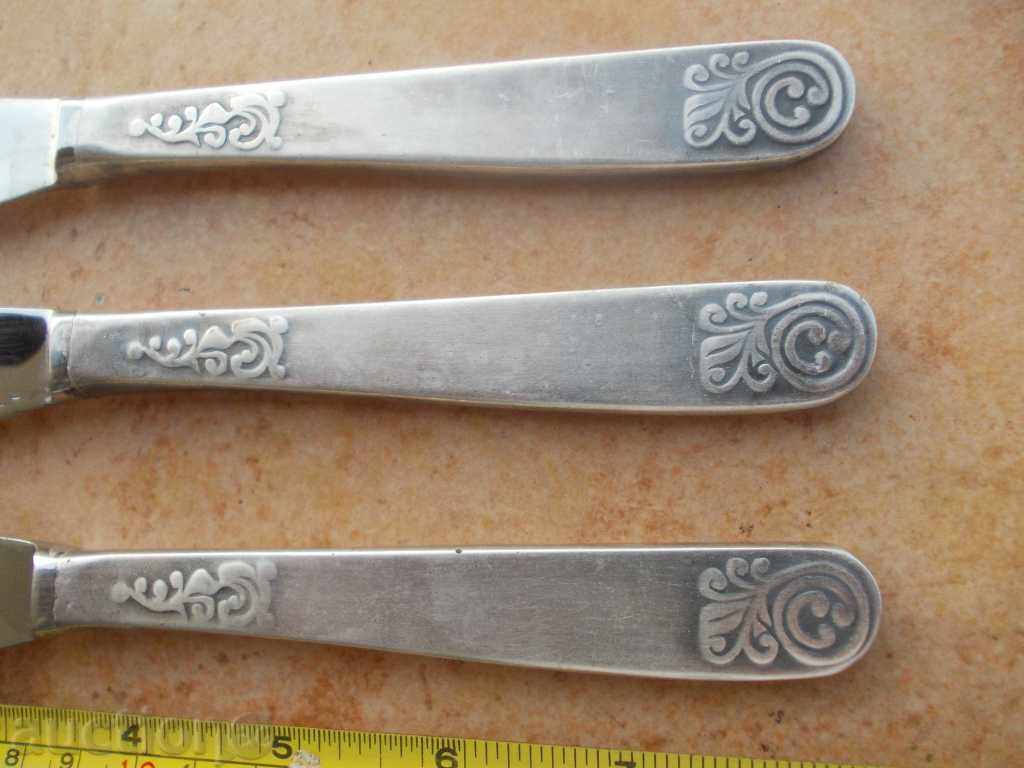 Δημοπρασία Ρωσική ασημένια μαχαίρια