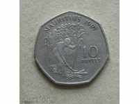 10 Rupees 1997 Mauritius