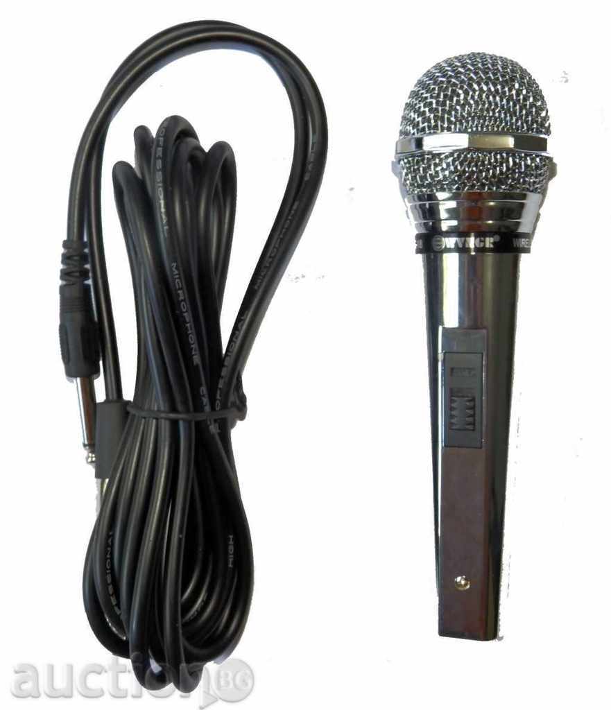 Microfon vocal WGNR WG-18 cu preț 18.00 BGN | € 9.20 Microfon vocal WGNR WG-18 cu preț 18.00 BGN | € 9.20