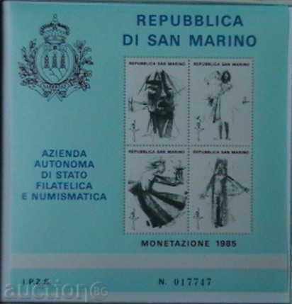 Coinage 1985, San Marino