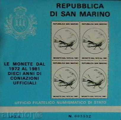 Păsări 1981 San Marino