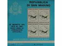 Păsări 1981 San Marino