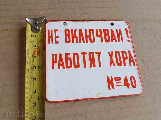 Auction Enameled plate, plate Auction Enameled plate, plate