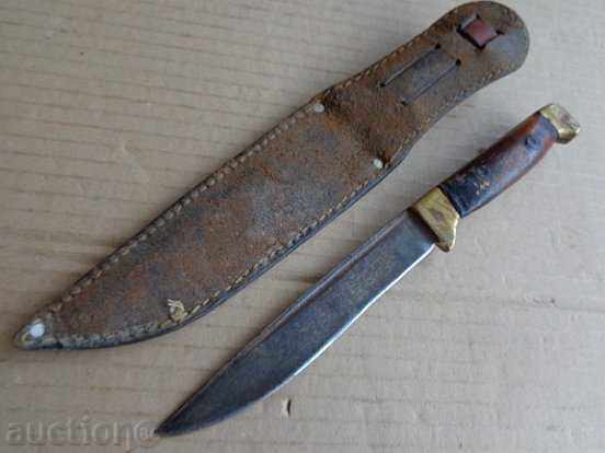 Old knife with sheath, dagger, dirk with price 109.00 BGN | € 55.73 Old knife with sheath, dagger, dirk with price 109.00 BGN | € 55.73