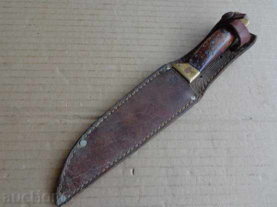 Auction Old knife with sheath, dagger, dirk Auction Old knife with sheath, dagger, dirk