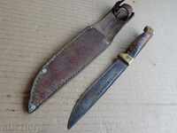 Old knife with cane, dagger, dagger