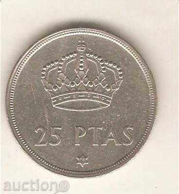 + Spania 25 pesetas 1975 (1976)