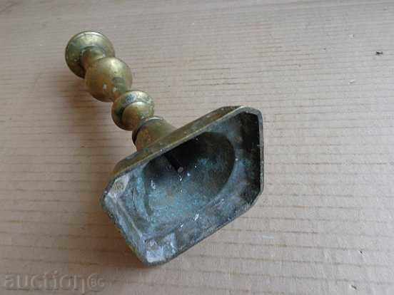 Delivery of Old bronze candlestick, lamp, lantern, candle Delivery of Old bronze candlestick, lamp, lantern, candle