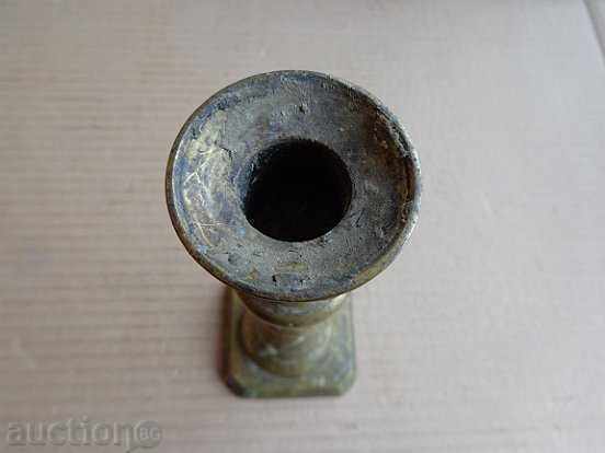 Old bronze candlestick, lamp, lantern, candle - 5 Old bronze candlestick, lamp, lantern, candle - 5