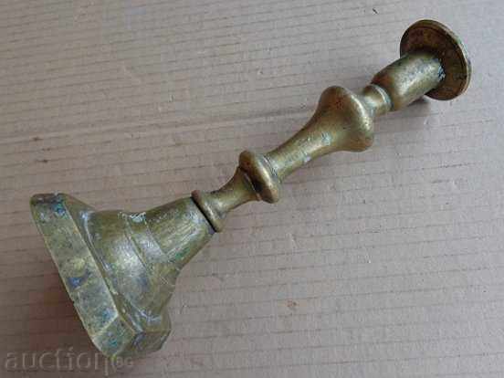Old bronze candlestick, lamp, lantern, candle - 6 Old bronze candlestick, lamp, lantern, candle - 6