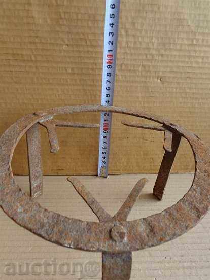 Доставка на Старинен кован сажек, огнище, скара, ковано желязо Доставка на Старинен кован сажек, огнище, скара, ковано желязо