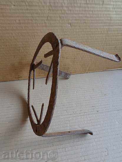 Старинен кован сажек, огнище, скара, ковано желязо - 5 Старинен кован сажек, огнище, скара, ковано желязо - 5