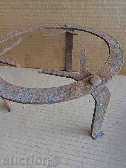 Старинен кован сажек, огнище, скара, ковано желязо - 6 Старинен кован сажек, огнище, скара, ковано желязо - 6