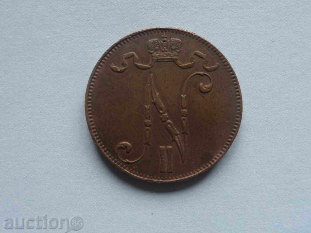 Delivery of Russia (for Finland) 1915 - 5 penny Delivery of Russia (for Finland) 1915 - 5 penny