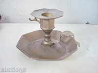 Old bronze candlestick 1