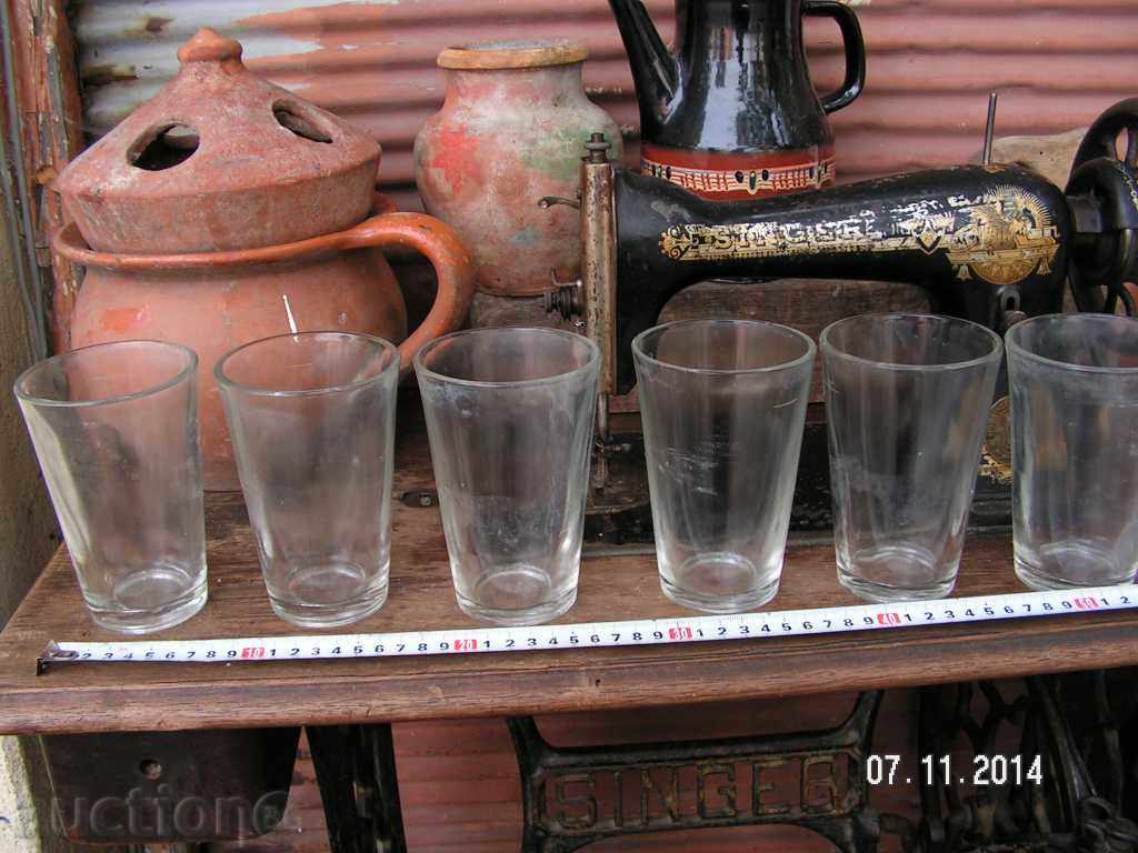 4236. SERVICE WATER PUMPS MASSIVE GLASS with price 15.00 BGN | € 7.67 4236. SERVICE WATER PUMPS MASSIVE GLASS with price 15.00 BGN | € 7.67