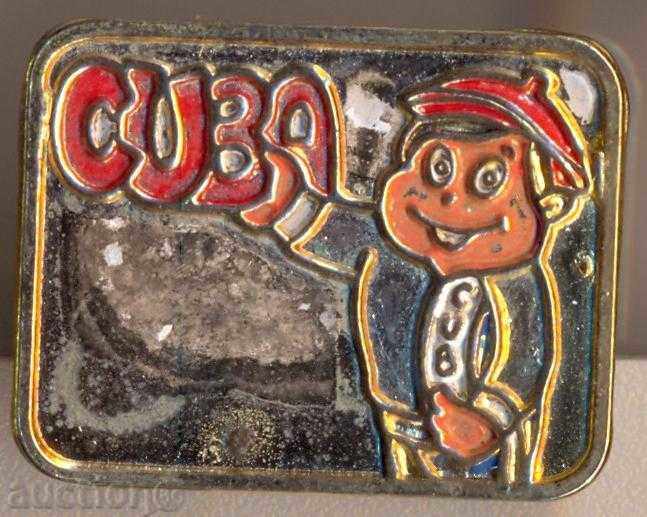 insignă Cuba