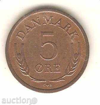 Danemarca 5 + plug 1964