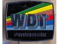 WDT badge, German