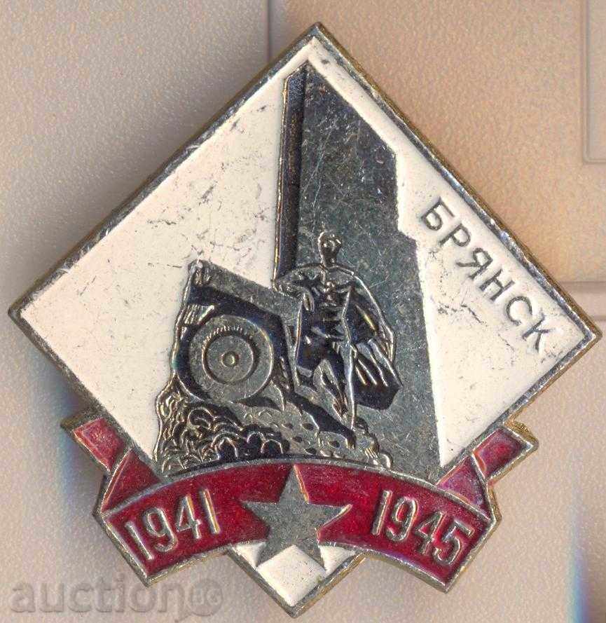 Insigna Bryansk 1941-1945 an