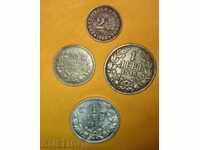Collection of coins 50 cent and 1 lv 1916 g + all other pictures