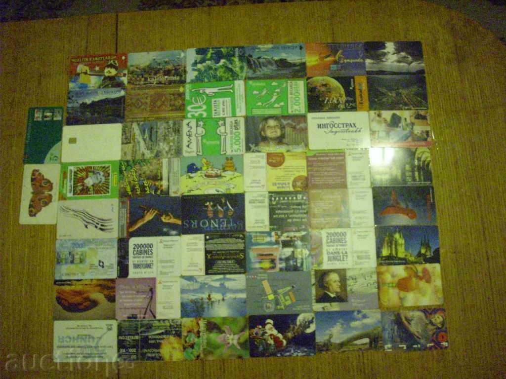 Delivery of 100 pcs of phone cards