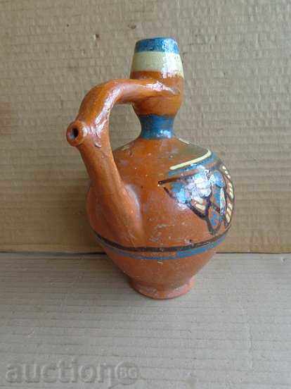 Colorful jug, ceramics, burduk with price 59.00 BGN | € 30.17 Colorful jug, ceramics, burduk with price 59.00 BGN | € 30.17