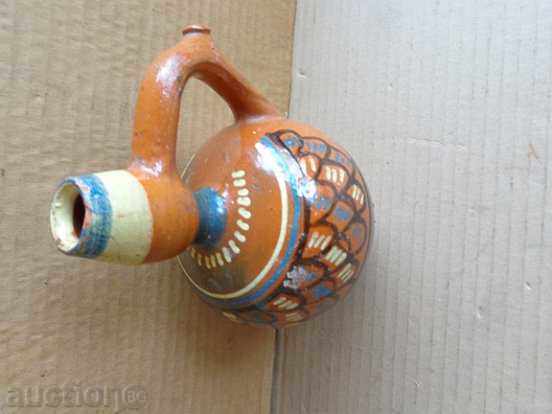 Colorful jug, ceramics, burduk - 7 Colorful jug, ceramics, burduk - 7
