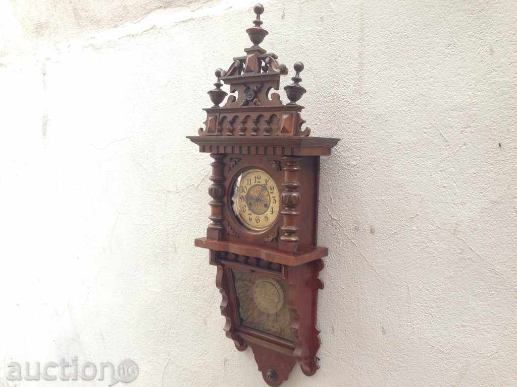 Wall clock Friedrich Mauthe Germany from ch.ch. - 6 Wall clock Friedrich Mauthe Germany from ch.ch. - 6