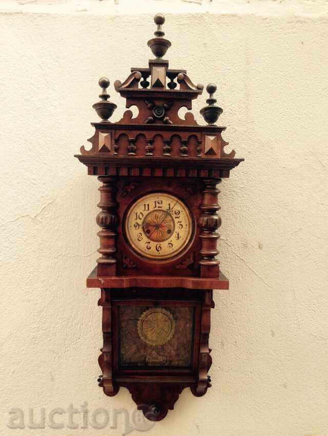 Wall clock Friedrich Mauthe Germany from ch.ch. - 7 Wall clock Friedrich Mauthe Germany from ch.ch. - 7