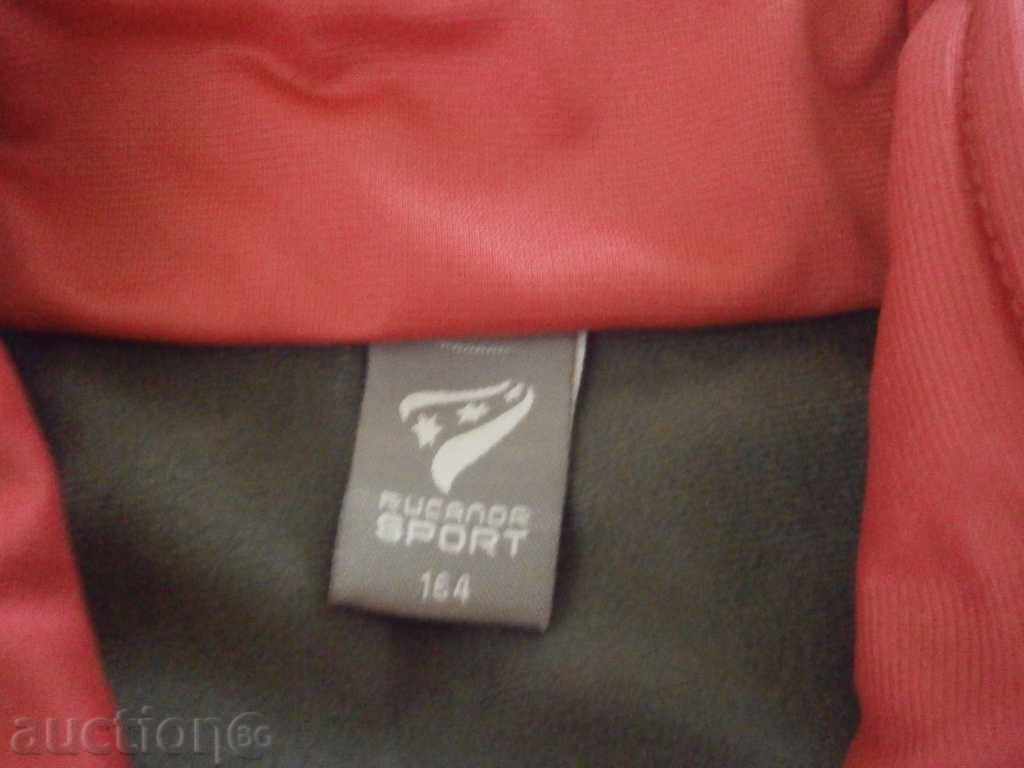 Delivery of New Rukanor tracksuit in gray and electric, size 164 Delivery of New Rukanor tracksuit in gray and electric, size 164