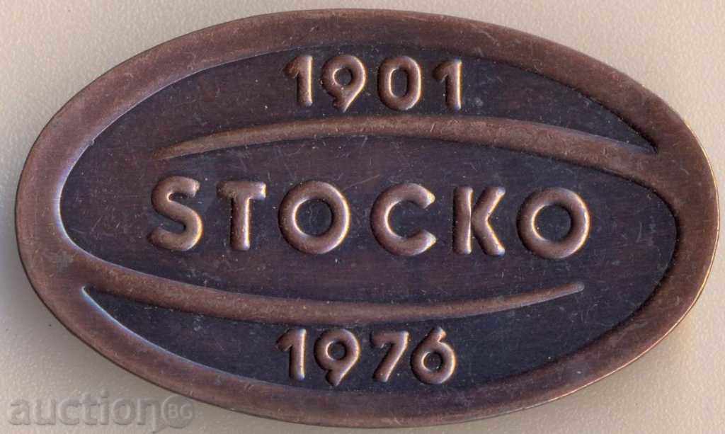 Голяма значка STOCKO 1901-1976