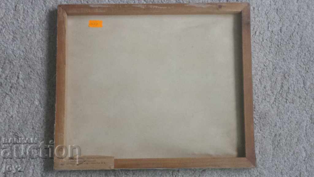 Delivery of Boat in the sea photo painting on canvas with a frame