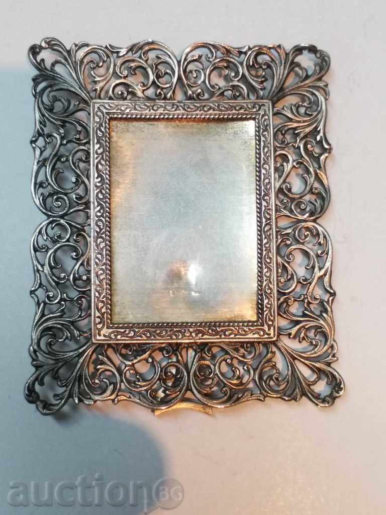 SILVER PHOTO FRAME with price 160.00 BGN | € 81.81 SILVER PHOTO FRAME with price 160.00 BGN | € 81.81