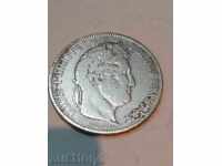 MONEDĂ DE ARGINT 5 FR FRANȚA