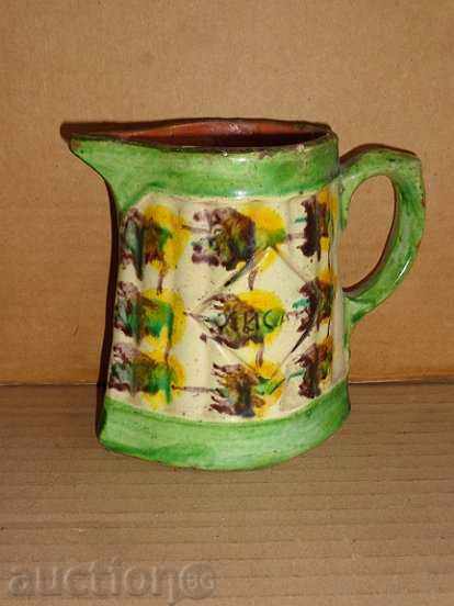 Old ceramic jug, vase, pottery, jar