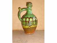 Старо керамично бърдуче, ваза, керамика, делва, кана